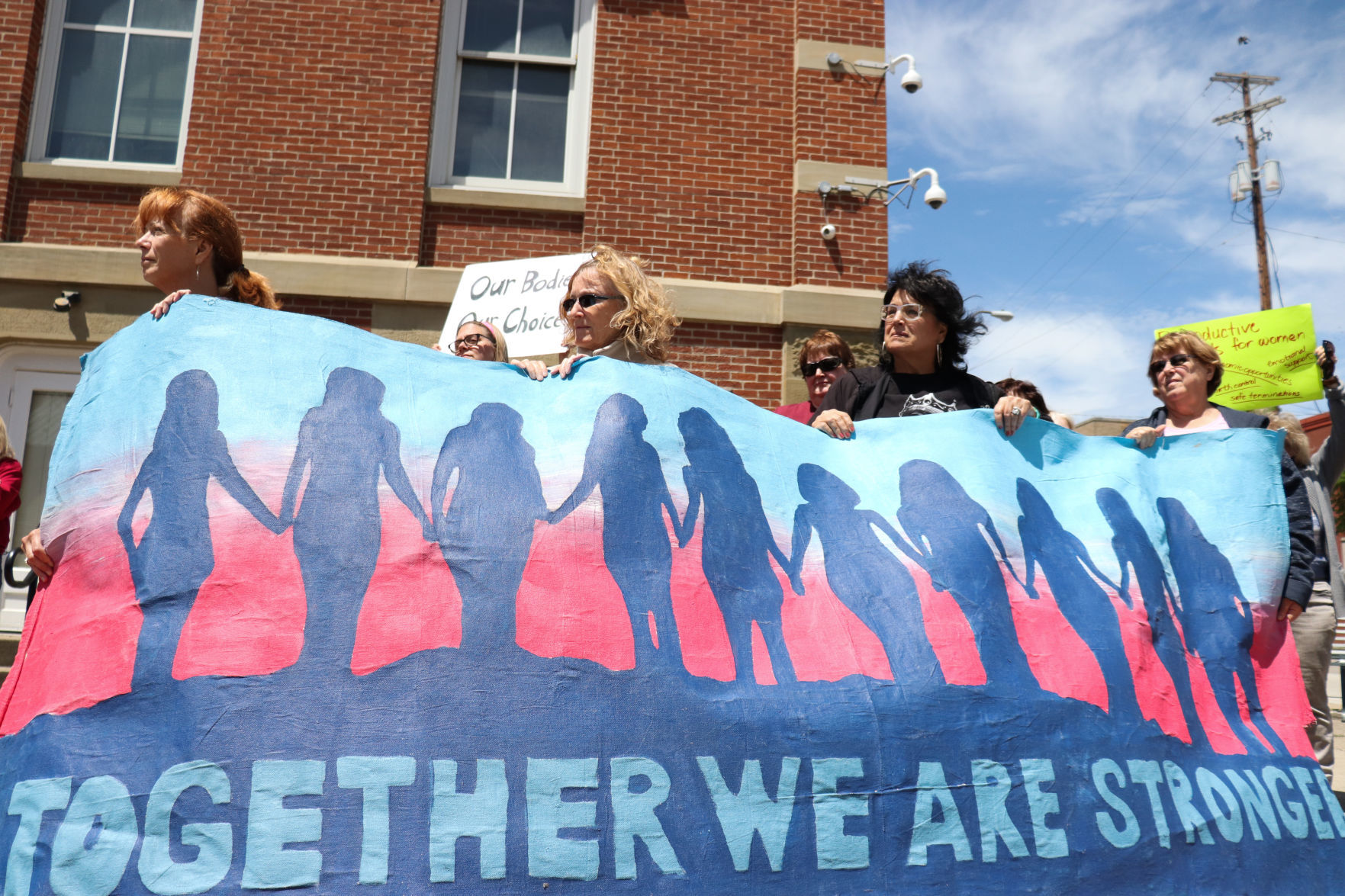 Women rally against abortion laws